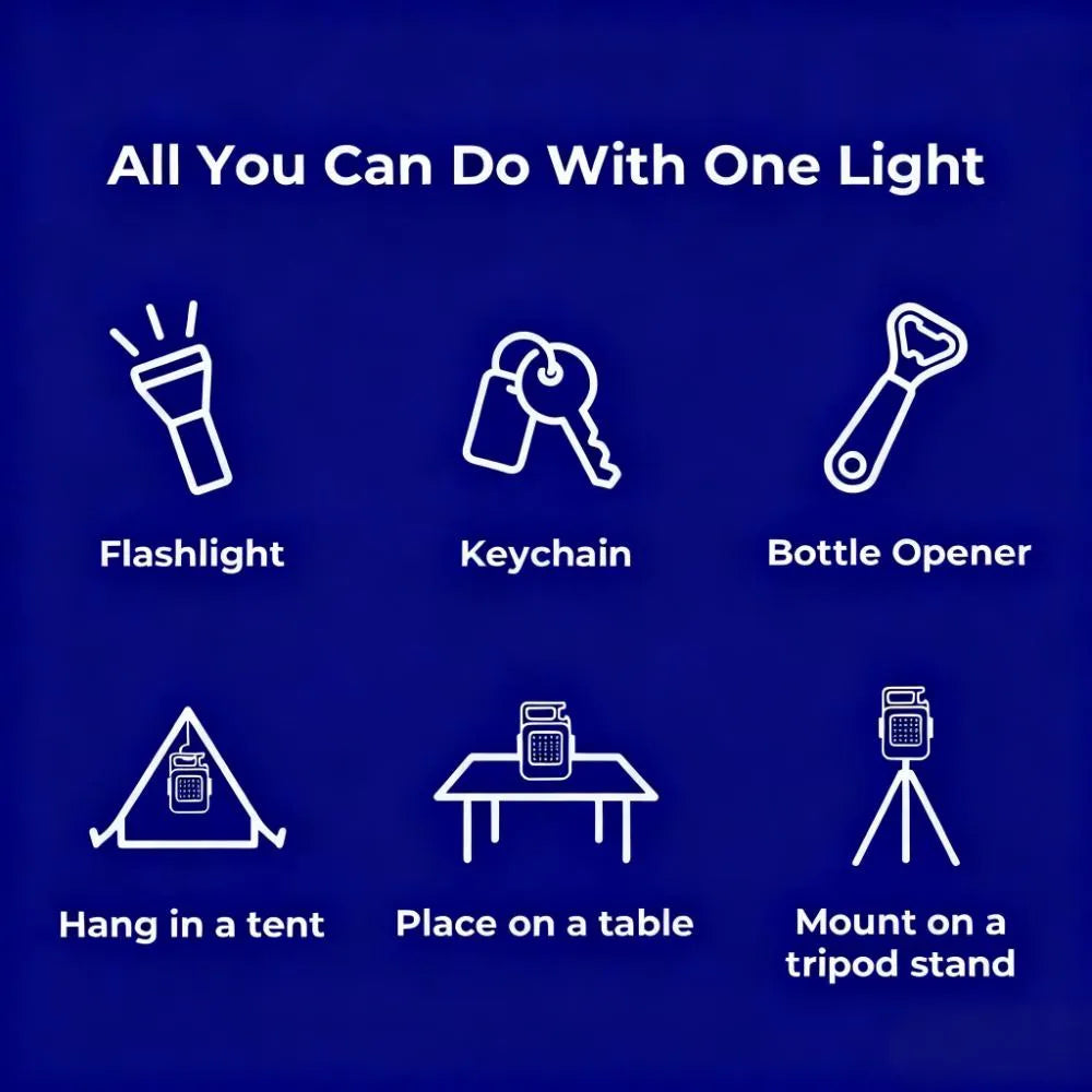 Pocket-Sized Light for Camping