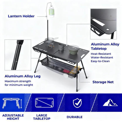 Camping-Use Dining Table
