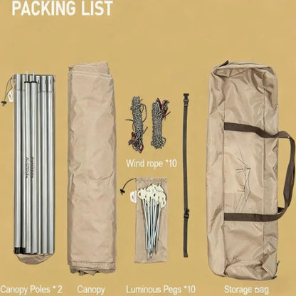Camping-Use Tarp