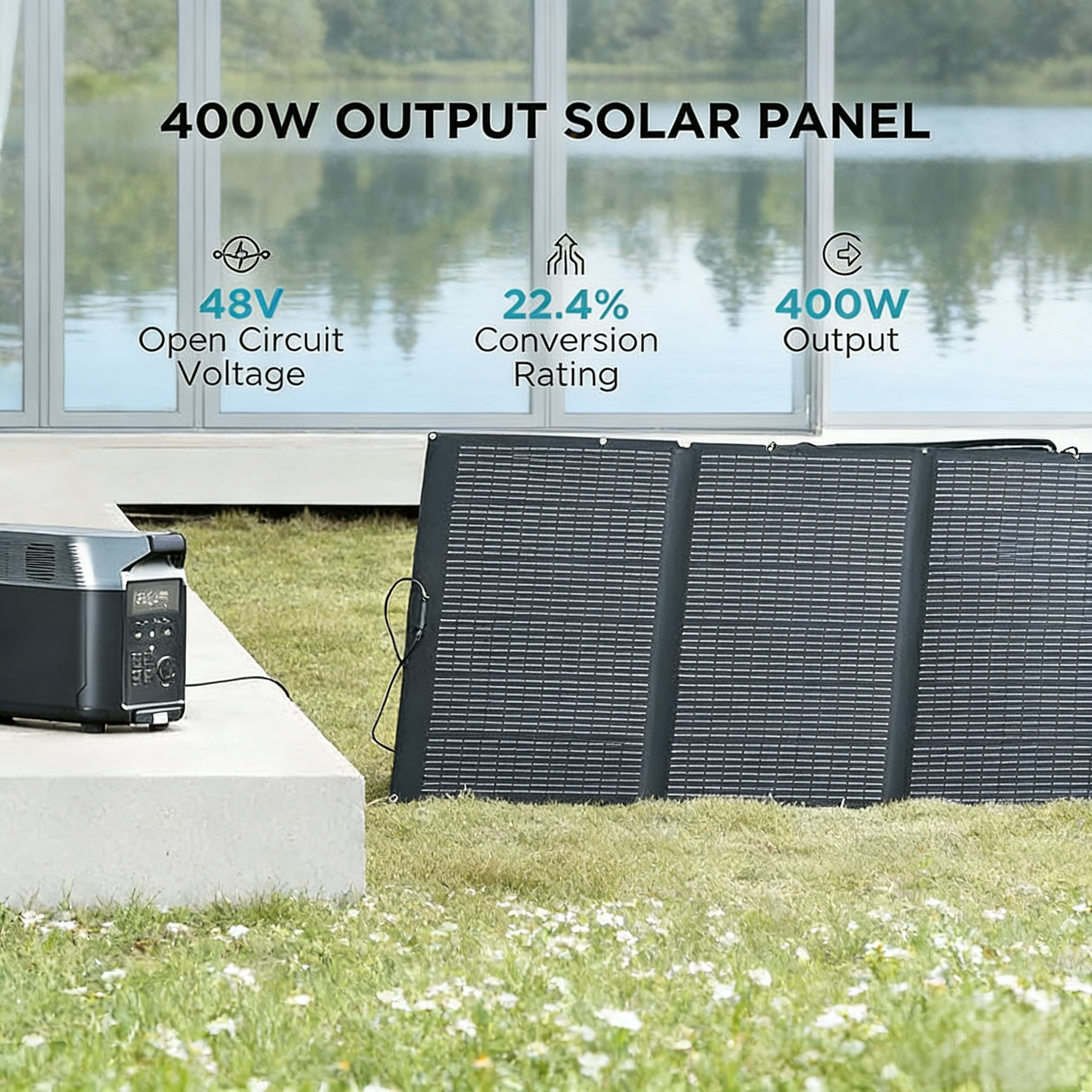 High-Efficiency 400W Solar Panel