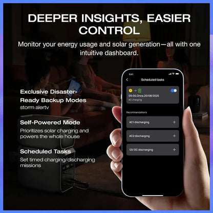 Emergency Power for YourFamily: solar charging kit(Sale $159)